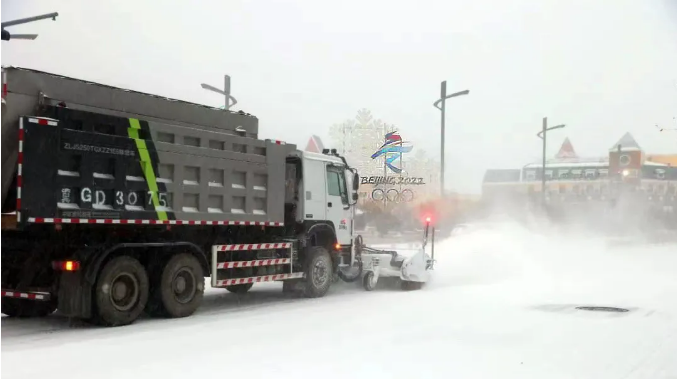 共筑中国梦丨cq9电子环境环卫装备助力冬奥会